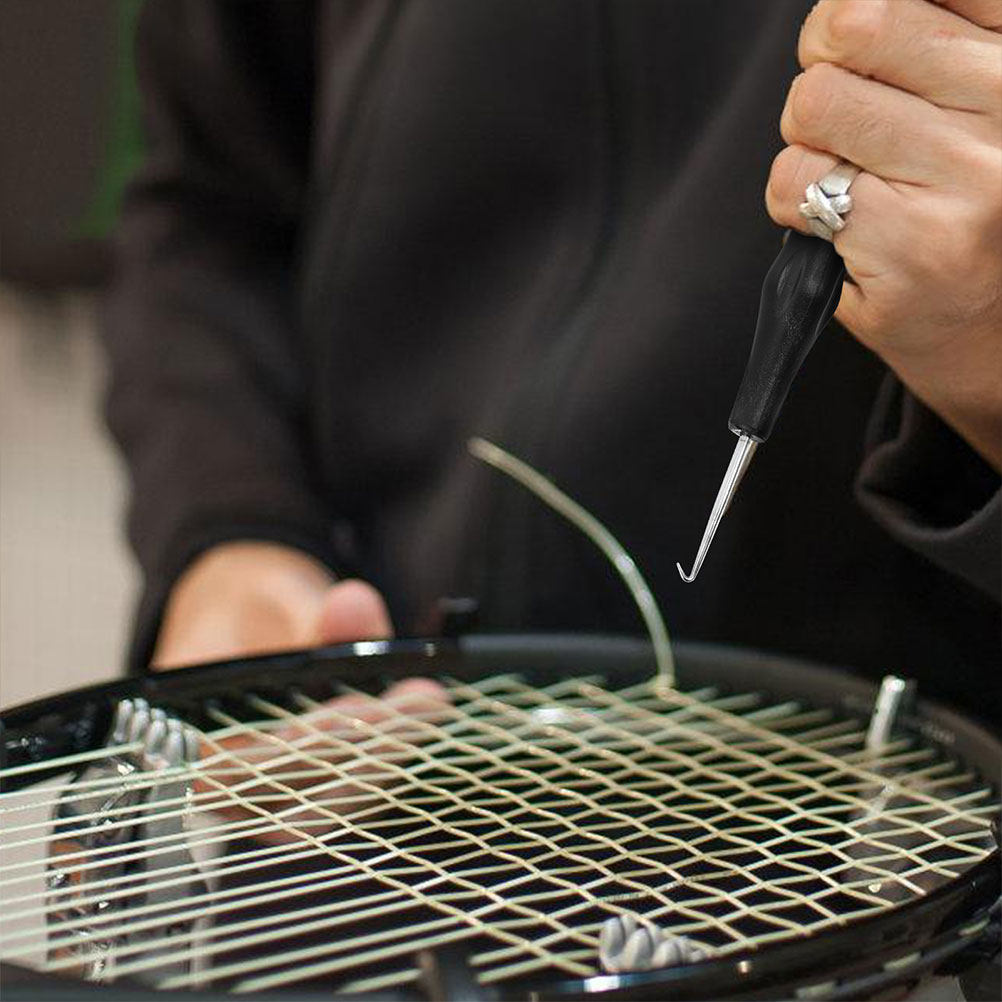Badminton World - 2 stuks badminton-snaarmachine-accessoires racket-insteekhaak met aluminium