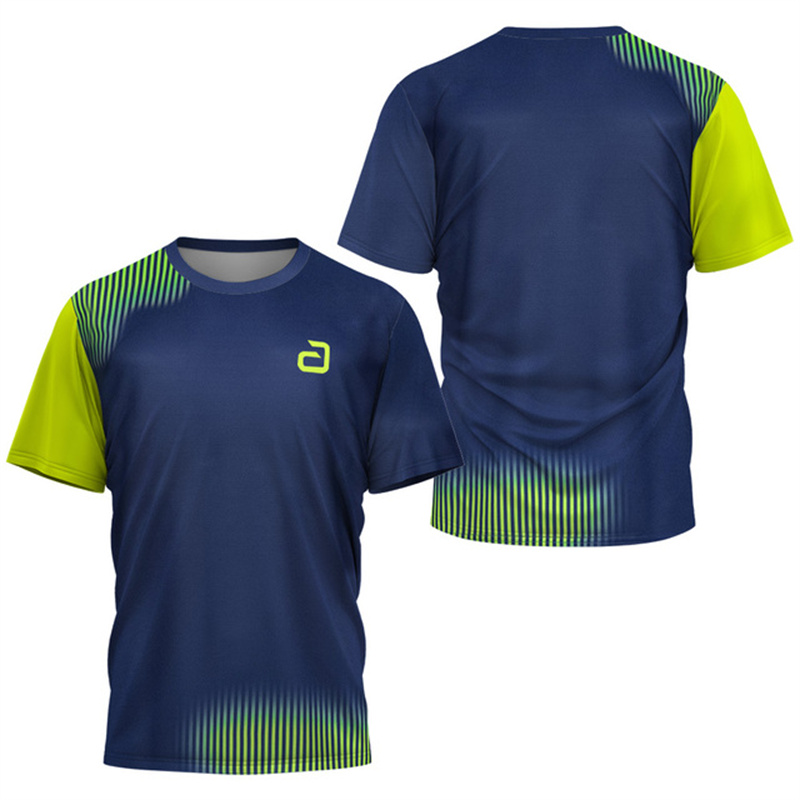 Badminton Scoreboard - Heren Tafeltennis T-shirt Onderstroompatroon Heren Zomer