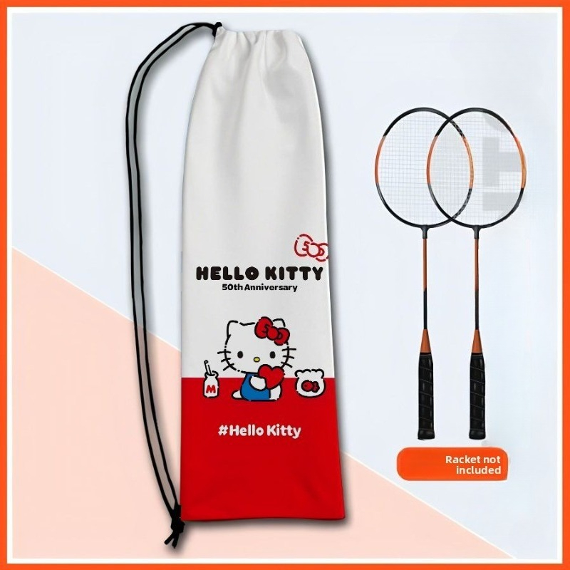 Badminton World - Leuke Hello Kitty 50e verjaardag badmintonracket