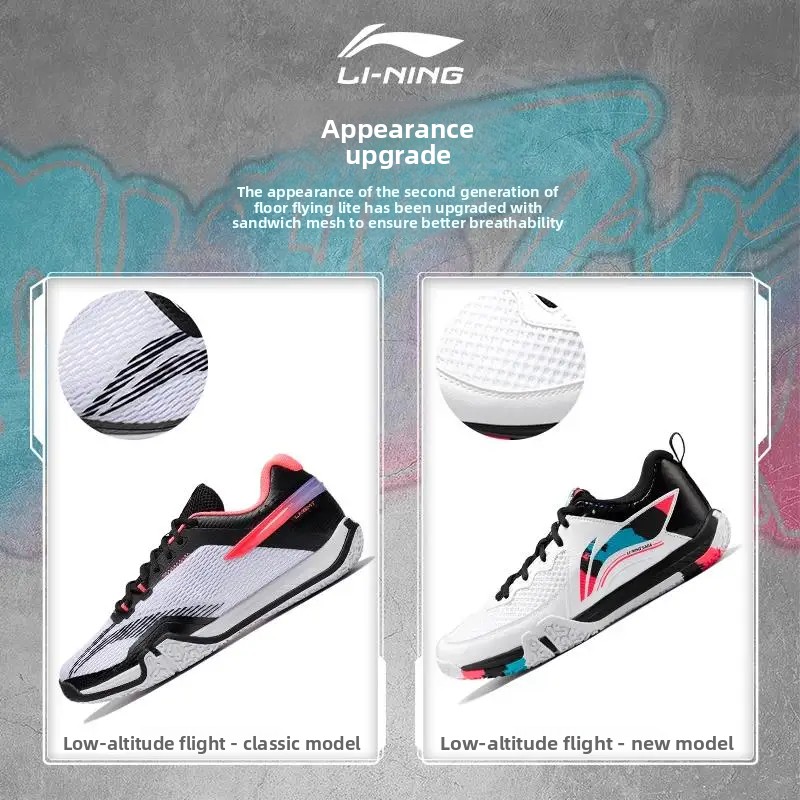 Li Ning Officiële Badminton He - Badminton Footwork recensie en prijs